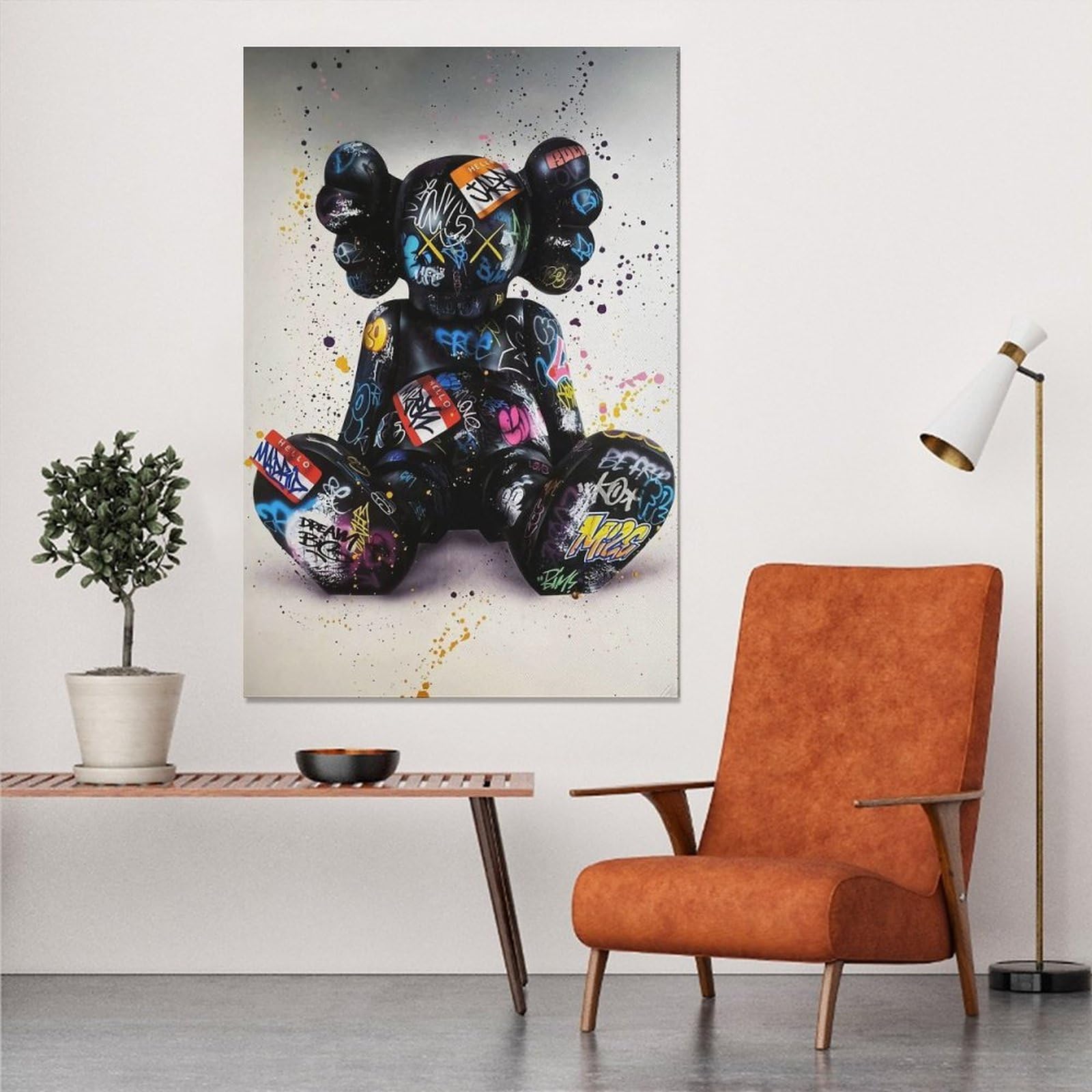Kaws Kaw Hypebeast Room Aesthetics Posters Canvas Posters